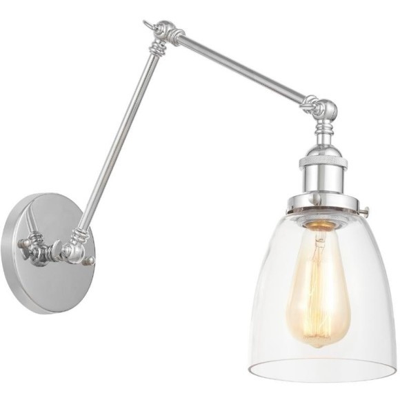 Бра Lumina Deco Fabi LDW 6800-2 CHR+PR