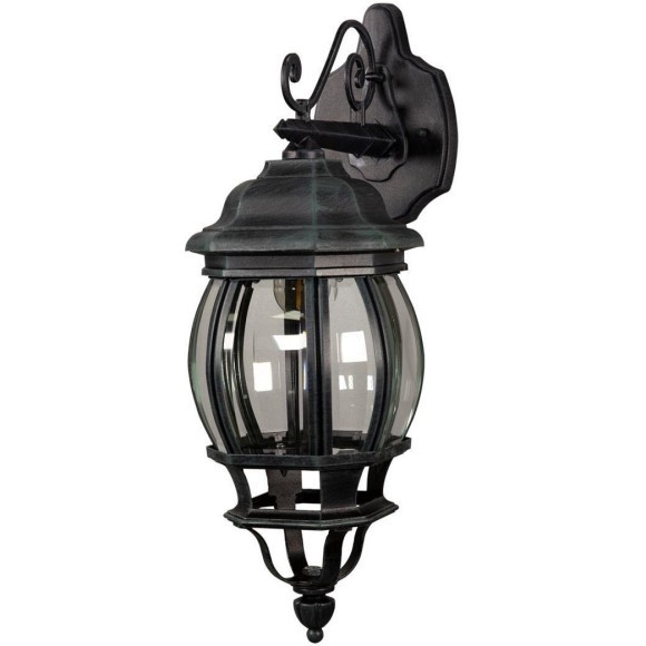 1807-1W, уличный светильник, D250*W170*H500, 1xE27x100W, IP44, excluded