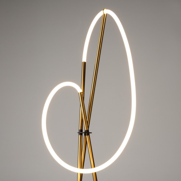 Напольный светодиодный светильник (торшер) с регулировкой яркости 36Вт RA80 2500лм 3000К Maytoni Crochet MOD369FL-L36BS3K