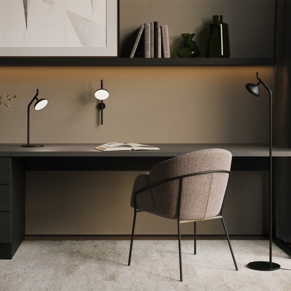 MOD451FL-L8B3K Напольный светильник (торшер) с сенсорным диммером, 8Вт, 3000К, 90CRI, 120° Maytoni Vita MOD451FL-L8B3K Напольный светильник (торшер) с сенсорным диммером, 8Вт, 3000К, 90CRI, 120° Maytoni Vita