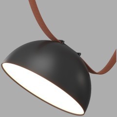 DK5660-BK Cветильник для трека-ремня Belty Smart, серия Flow со светодиодом, D220*H117мм, 48V DC, 24W, RA90, 120°, 3000-5700K, IP20, черный, алюминий DK5660-BK Cветильник для трека-ремня Belty Smart, серия Flow со светодиодом, D220*H117мм, 48V DC, 24W, RA90, 120°, 3000-5700K, IP20, черный, алюминий