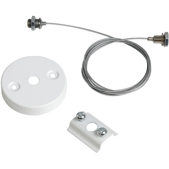 Подвесной комплект для шинопровода Crystal Lux CLT 0.210 03 WH 1408/015 Подвесной комплект для шинопровода Crystal Lux CLT 0.210 03 WH 1408/015