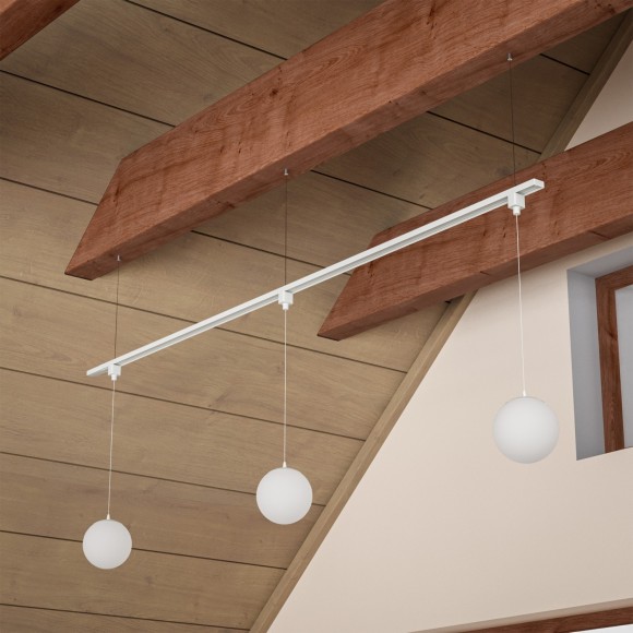 Подвесной комплект для шинопровода Crystal Lux CLT 0.210 03 WH 1408/015 Подвесной комплект для шинопровода Crystal Lux CLT 0.210 03 WH 1408/015