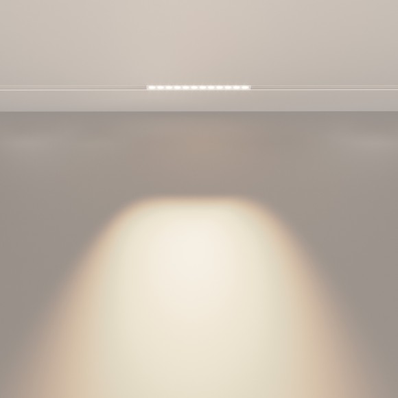 TR031-2-12W4K-W Трековый магнитный светодиодный светильник Maytoni Exility CRI90+ 4000К 940Лм 36° 12Вт