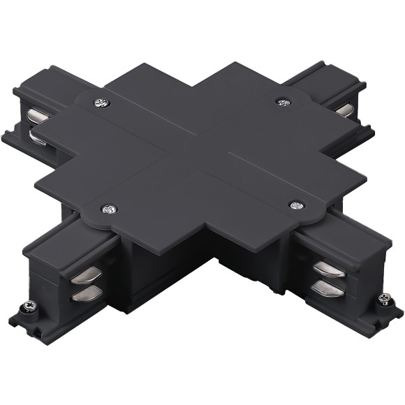 Соединение крестовое встраиваемое с подводом питания к треку 5030xx-R Quattro Lightstar 503147-R