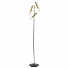 SL1236.405.03 Торшер ST-Luce Черный/Коньячный, Золотистый G9 3*5W ECLIP SL1236.405.03 Торшер ST-Luce Черный/Коньячный, Золотистый G9 3*5W ECLIP