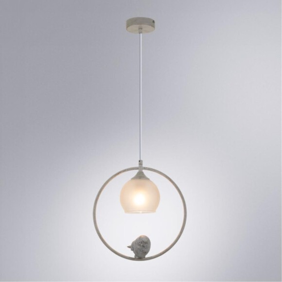 Подвесной светильник с 1 плафоном Arte Lamp A2150SP-1WG GEMELLI под лампу 1xE27 60W