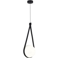 SL2002.413.01 Светильник подвесной ST-Luce Черный/Белый E27 1*60W MOONBAG