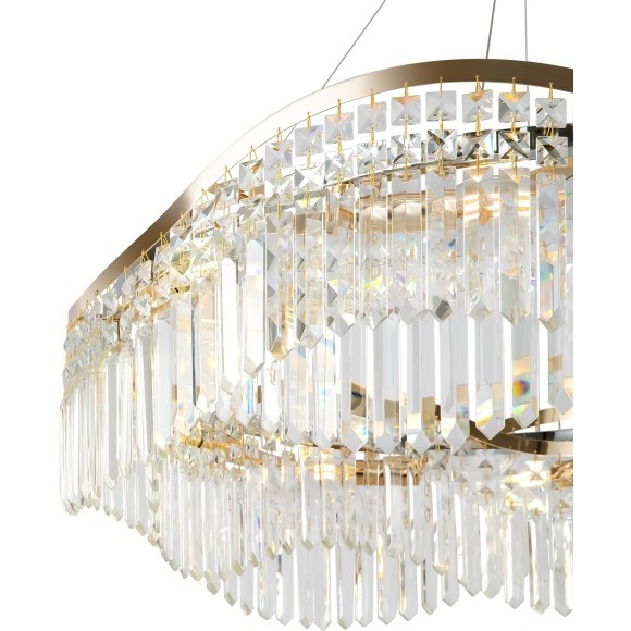 Подвесная люстра Gracia DIA201PL-10G