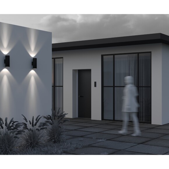 Уличный настенный светильник Outdoor O514WL-L30B3K