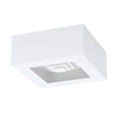 96791 Светодиодный настенно-потолочный светильник FERREROS, 1X6,3W(LED), 140X140, H60, сталь/белый/п