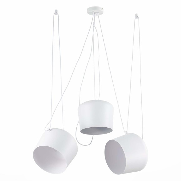 SLE120653-03 Светильник подвесной Белый/Белый E27 3*40W TRIESTE SLE120653-03 Светильник подвесной Белый/Белый E27 3*40W TRIESTE