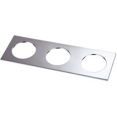 358251 SPOT NT19 287 хром Рамка декоративная к артикулам 357585-357587, 357589, 357909-357910, 37063 METIS 358251 SPOT NT19 287 хром Рамка декоративная к артикулам 357585-357587, 357589, 357909-357910, 37063 METIS