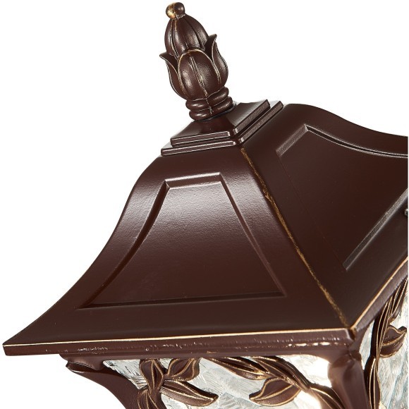 SL083.705.01 Светильник уличный наземный ST-Luce Кофейный/Кофейный, Прозрачный E27 1*60W CHIANI SL083.705.01 Светильник уличный наземный ST-Luce Кофейный/Кофейный, Прозрачный E27 1*60W CHIANI