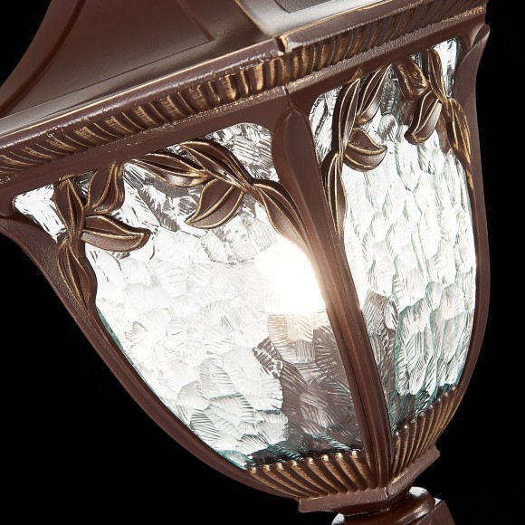 SL083.705.01 Светильник уличный наземный ST-Luce Кофейный/Кофейный, Прозрачный E27 1*60W CHIANI SL083.705.01 Светильник уличный наземный ST-Luce Кофейный/Кофейный, Прозрачный E27 1*60W CHIANI