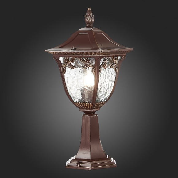 SL083.705.01 Светильник уличный наземный ST-Luce Кофейный/Кофейный, Прозрачный E27 1*60W CHIANI SL083.705.01 Светильник уличный наземный ST-Luce Кофейный/Кофейный, Прозрачный E27 1*60W CHIANI