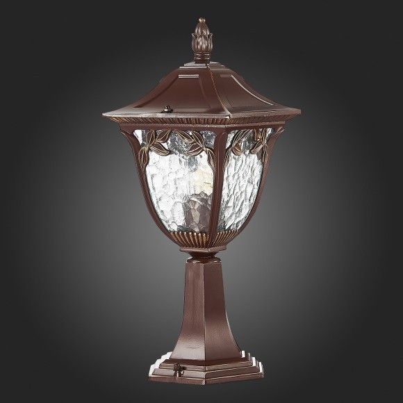 SL083.705.01 Светильник уличный наземный ST-Luce Кофейный/Кофейный, Прозрачный E27 1*60W CHIANI SL083.705.01 Светильник уличный наземный ST-Luce Кофейный/Кофейный, Прозрачный E27 1*60W CHIANI