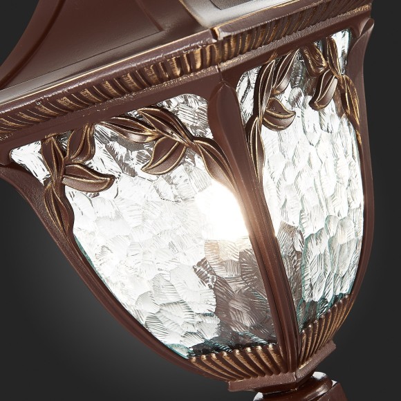 SL083.705.01 Светильник уличный наземный ST-Luce Кофейный/Кофейный, Прозрачный E27 1*60W CHIANI SL083.705.01 Светильник уличный наземный ST-Luce Кофейный/Кофейный, Прозрачный E27 1*60W CHIANI
