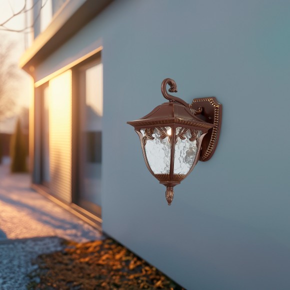 SL083.705.01 Светильник уличный наземный ST-Luce Кофейный/Кофейный, Прозрачный E27 1*60W CHIANI SL083.705.01 Светильник уличный наземный ST-Luce Кофейный/Кофейный, Прозрачный E27 1*60W CHIANI