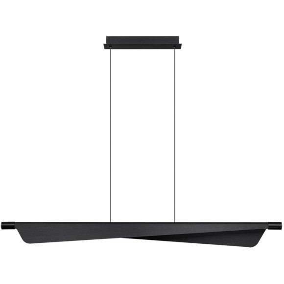 7017/24LA HIGHTECH Подвесной светильник c сенсорн. выкл (диммер яркости) металл/акрил черн. брашинг IP20 24W CRI 90 3000K 220V LINEA