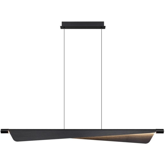 7017/24LA HIGHTECH Подвесной светильник c сенсорн. выкл (диммер яркости) металл/акрил черн. брашинг IP20 24W CRI 90 3000K 220V LINEA