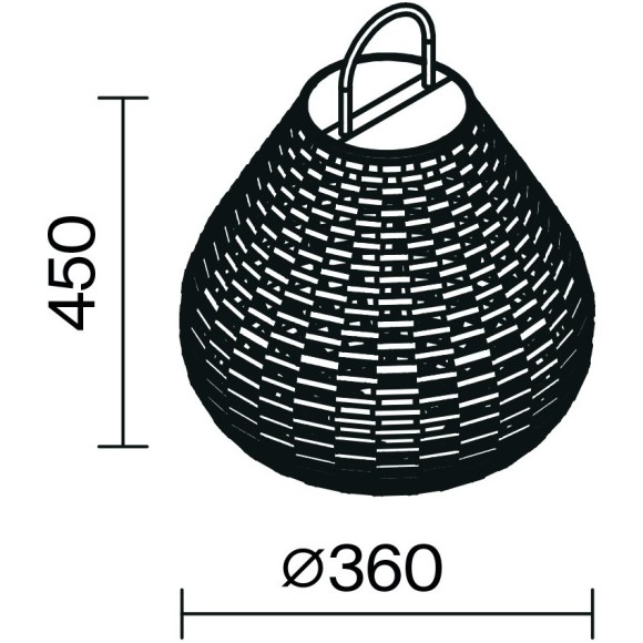 Ландшафтный светильник Outdoor OSL599FL-L5B3K