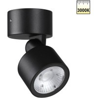 359586 Уличный черный накладной поворотный светодиодный спот IP65 9W 3000К 820лм Novotech FOCUS