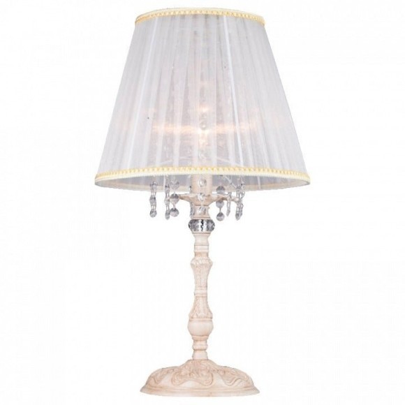 Декоративная настольная лампа Maytoni ARM020-11-W Omela под лампу 1xE14 40W