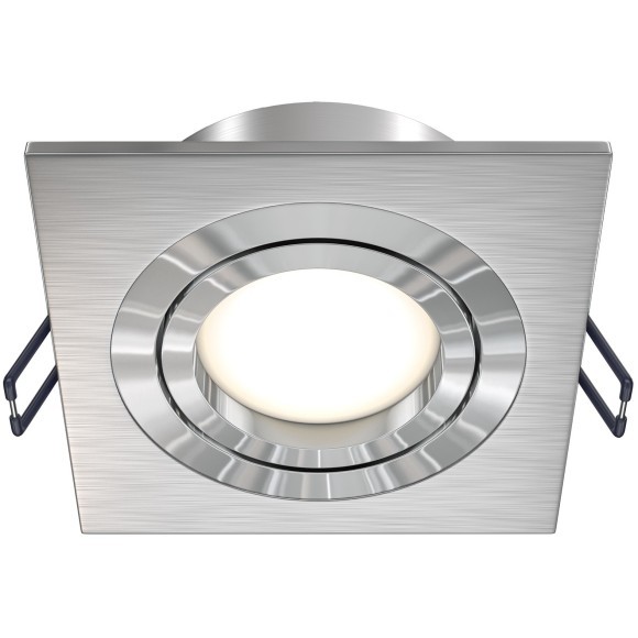 Встраиваемый светильник Maytoni DL024-2-01S Atom под лампу 1xGU10 50W