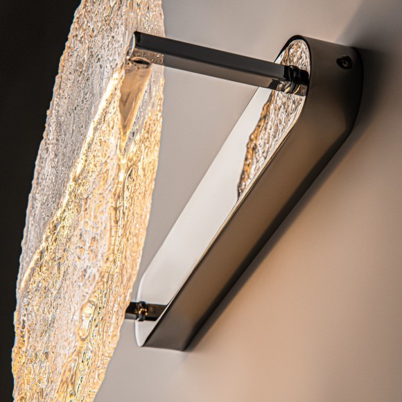 Хромированный светодиодный настенный светильник (бра) LED 7W RA80 250лм 3000К Maytoni Mangata MOD387WL-L8CH3K