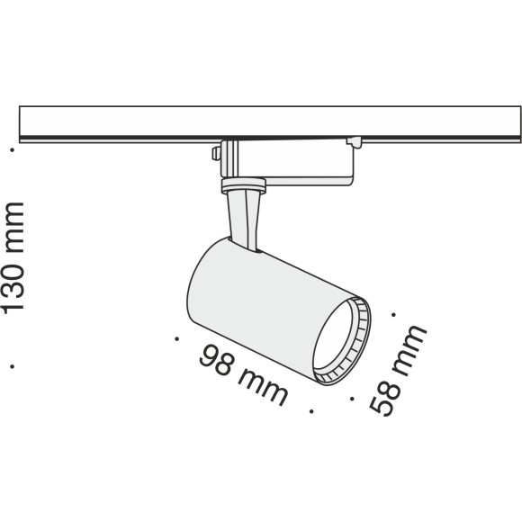 Трековый светильник Maytoni Unity Vuoro