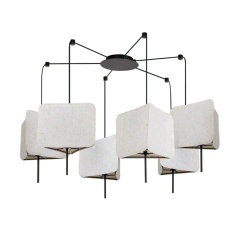 Подвесная люстра Arte Lamp TRIXIE A7084SP-6BK