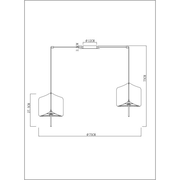 Подвесная люстра Arte Lamp TRIXIE A7084SP-6BK