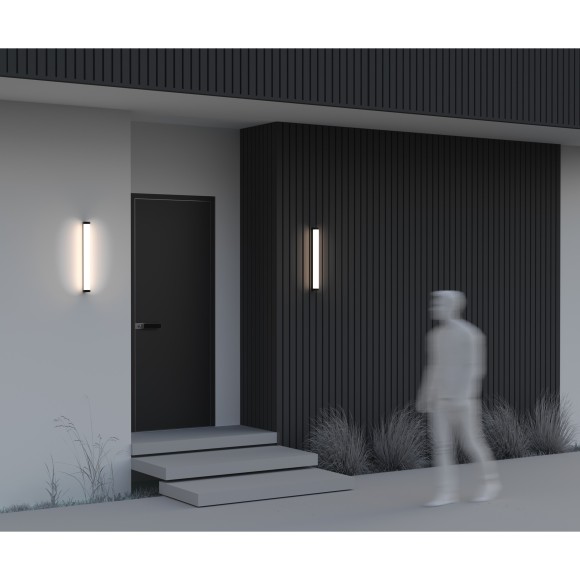 Настенный светильник (бра) Outdoor O482WL-L16B3K