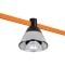 Светильник трековый светодиодный 48V 6W 4000K 50° черный Due Hermes Lightstar 210947