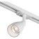 Однофазный двужильный трековый светильник Denkirs DK6050-WH BELL под сменную лампу GU10