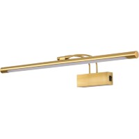 Lightstar Noce 201161 Латунная светодиодная подсветка для картин и зеркал шириной 62см, с выключателем на корпусе и CCT переключением цветности на драйвере, 14Вт 3000;4000;6000К 870Лм CRI90