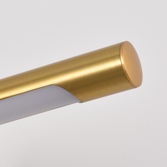 Lightstar Noce 201161 Латунная светодиодная подсветка для картин и зеркал шириной 62см, с выключателем на корпусе и CCT переключением цветности на драйвере, 14Вт 3000;4000;6000К 870Лм CRI90