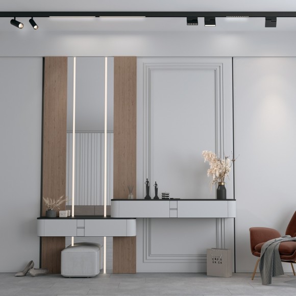 359203 Трековый светодиодный светильник Novotech Flum CRI90+ 3000К 960Лм 36° 12W