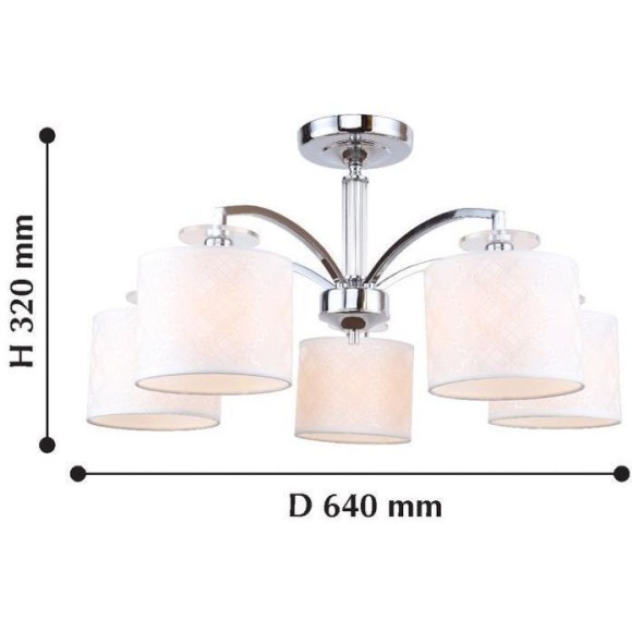 Потолочная люстра Modum 2199-5U
