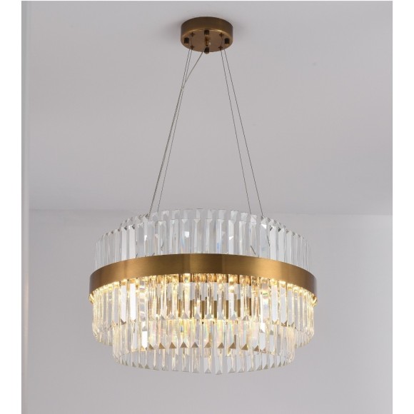 Подвесная люстра Lumina Deco Ringletti LDP 8017-600 MD