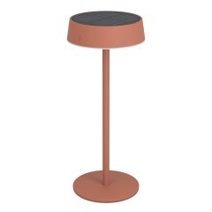 75879 SIMERI Светодиодная настольная лампа сенсорная диммируемая, 3Вт, 250Лм, 3500K, сталь красный