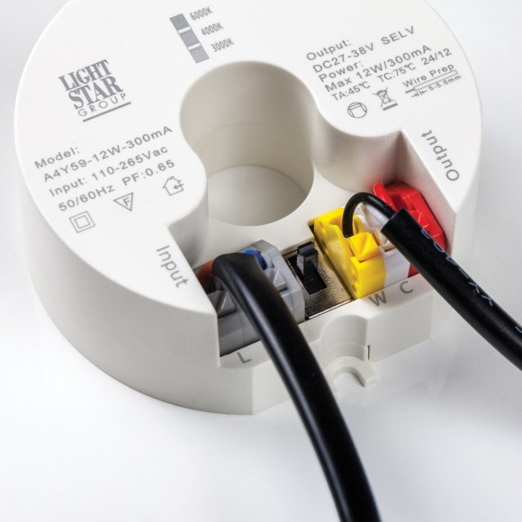 Светильник светодиодный встраиваемый заливающего света с переключателем CCT  Acuto Lightstar 215806