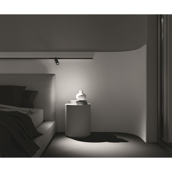 TR032-4-12W3K-M-DS-BBS Трековый магнитный SMART (App, Bluetooth Mesh, Алиса) светодиодный светильник Maytoni Exility CRI90+ 2700-6000К 944Лм 36° 12Вт