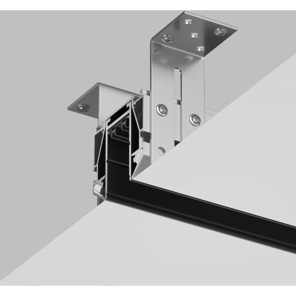 Магнитный накладной шинопровод 1м Smart 220V Denkirs TR2001-BK