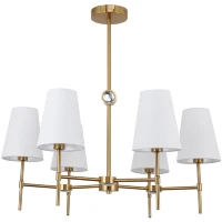 A4104LM-6PB Arte lamp DEBORA Подвесная люстра на штанге на 6 плафонов