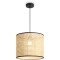 Подвесной светильник с плафоном из ротанга с лампой E27 Freya Mixture FR5483PL-01B