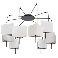 Подвесная люстра Arte Lamp TRIXIE A7084SP-8BK