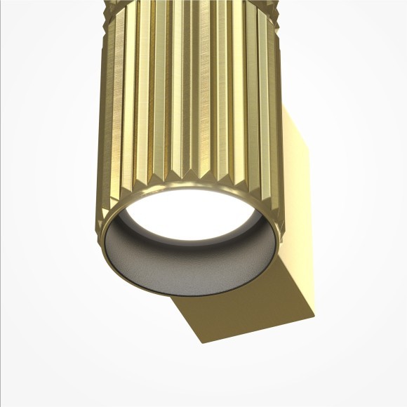 MOD475WL-02BS Настенный латунный поворотный светильник (бра) Maytoni под 2 сменных лампы GU10, без выкл. на корпусе