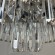 Люстра Rh 1920S Odeon Clear Glass Fringe 3-Tier Chandelier Chrome By Imperiumloft